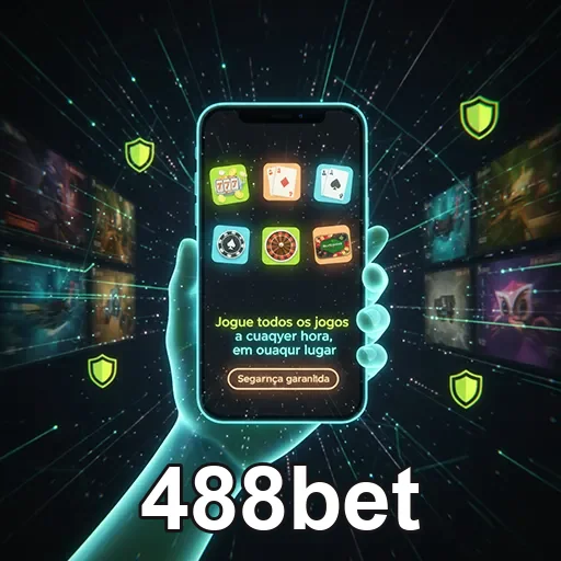 Tela do app 488bet Casino Mobile acessível e fácil de usar