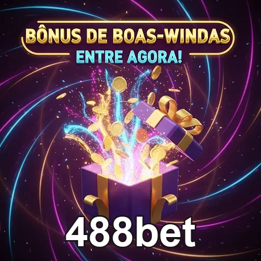 Imagem promocional da 488bet destacando bônus de até R$600, com destaque para o site 488bet e ofertas especiais